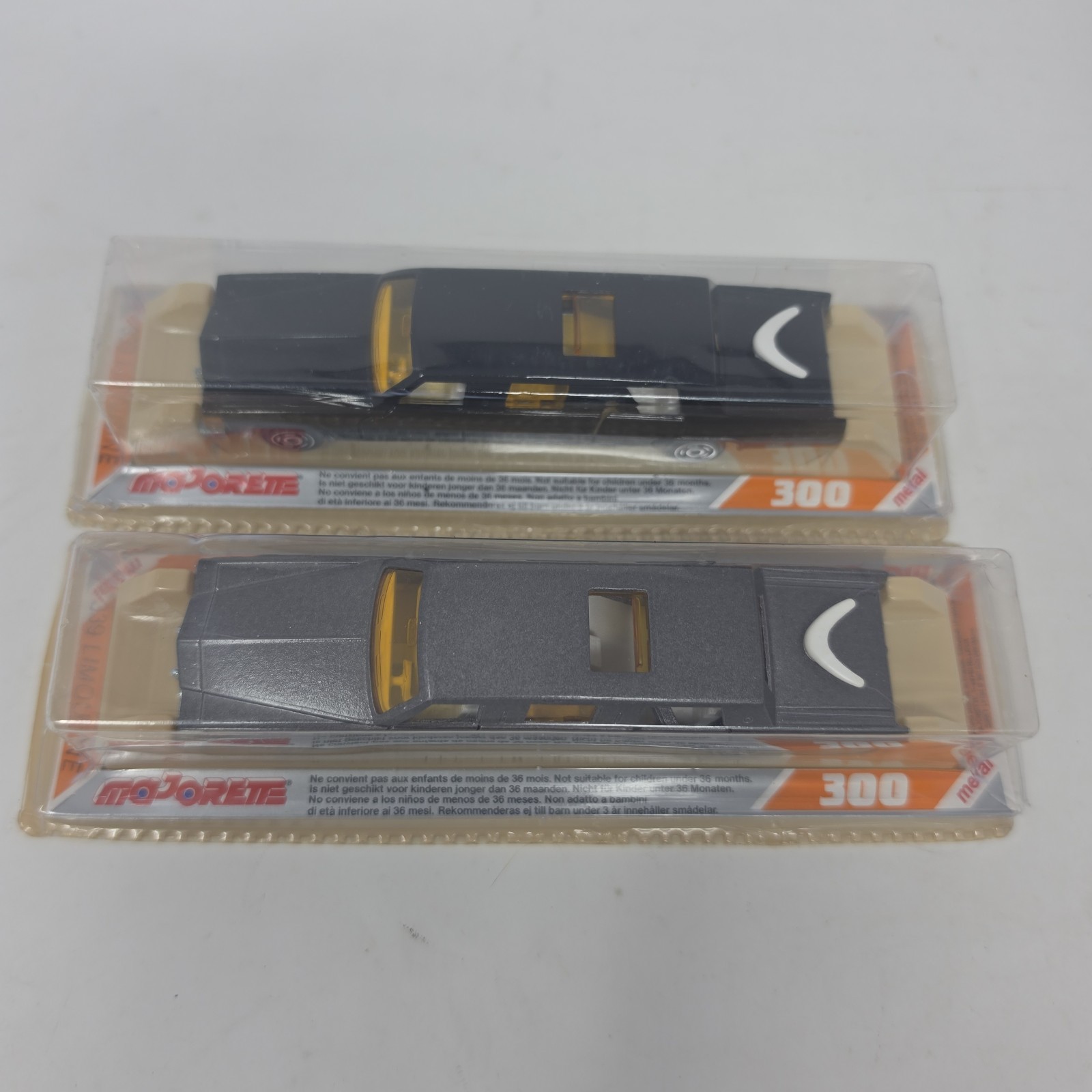 MAJORETTE # 339 CADILLAC STRETCH LIMOUSINE FRANCE 1:58 New Lot of 2 VGC