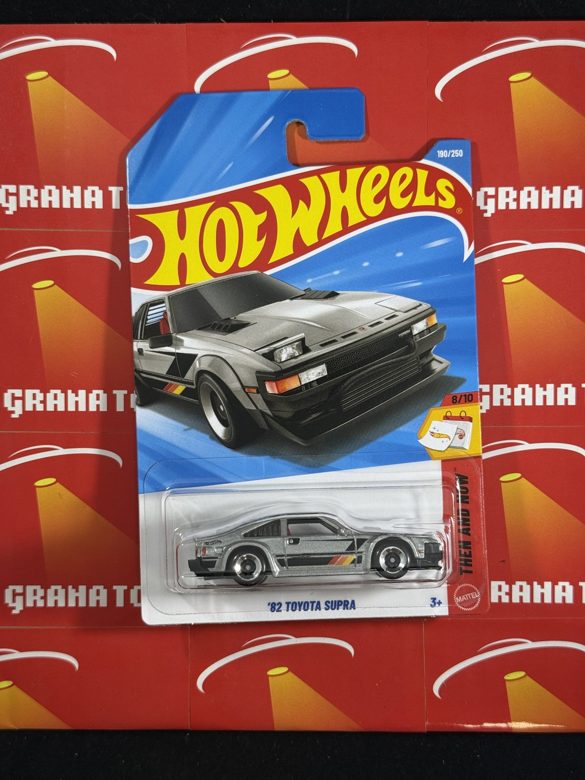 ’82 Toyota Supra #190 Then and Now 8/10 2026 Hot Wheels Mix J