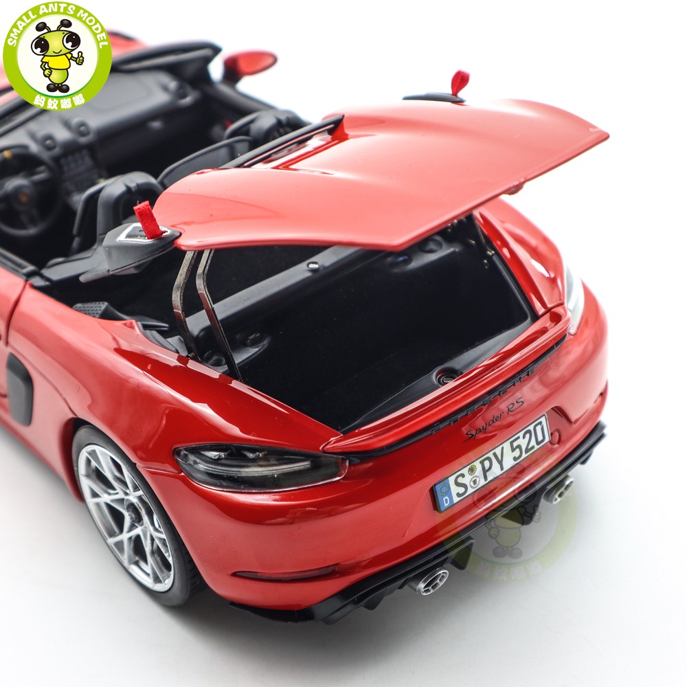 1/18 Porsche 718 Spyder RS 2023 Weissach Pack Norev 187271 Diecast Model Car
