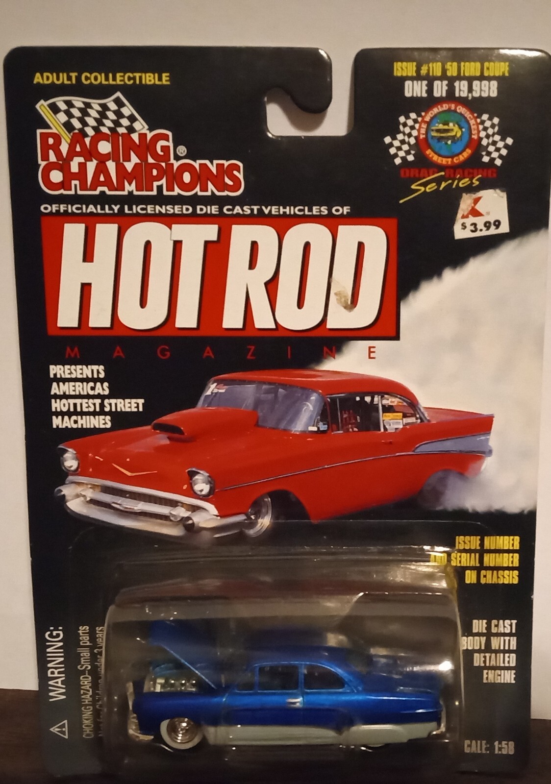 Racing Champions Hot Rod Magazine Series 1 of 19,997 NIP you pick mint condition
