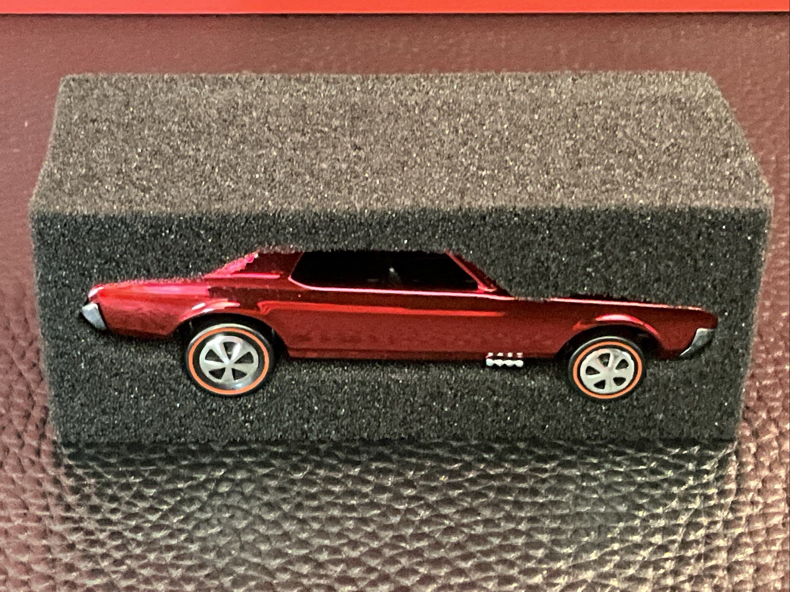 Hot Wheels 80th Anniversary RLC Original Sweet 16 Ruby Red Custom Cougar