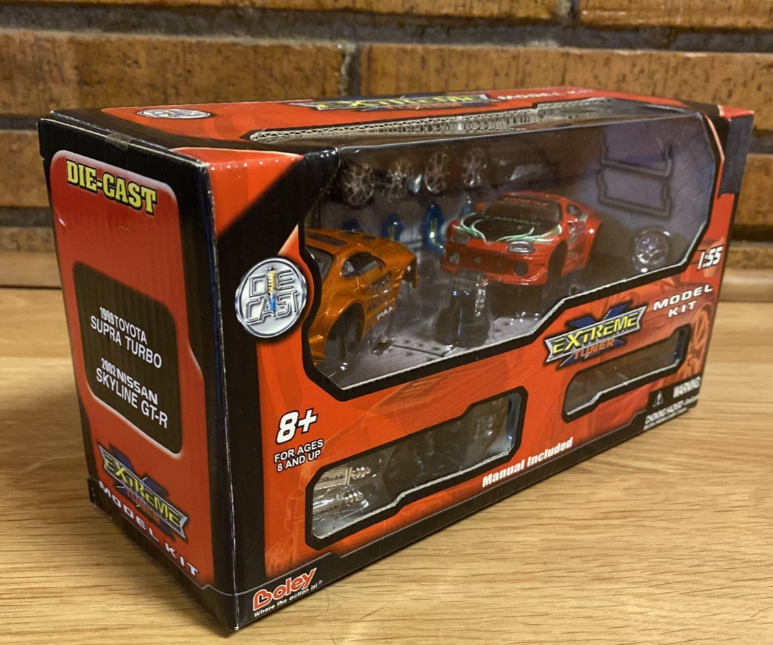 BOLEY Toyoa Supra Turbo Extreme Tuner Model Kit 1:55 Scale NEW