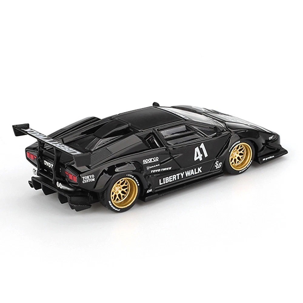 MINI GT #1081 – BLACK – LAMBORGHINI COUNTACH LB-WORKS LIBERTY WALK