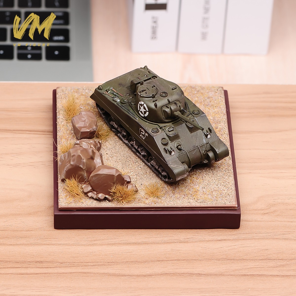 1/64 Resin Desert Diorama Display Base Square Scenery Platform for Car Figures