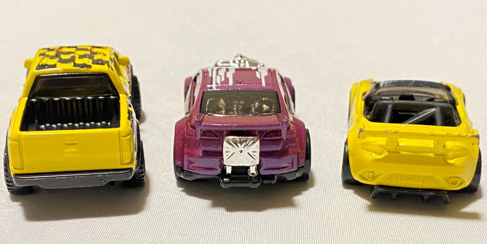 Hot Wheels Lot3 Ranger Raptor, Super Volt, Mazda MX5 Collectible Toy Car Diecast