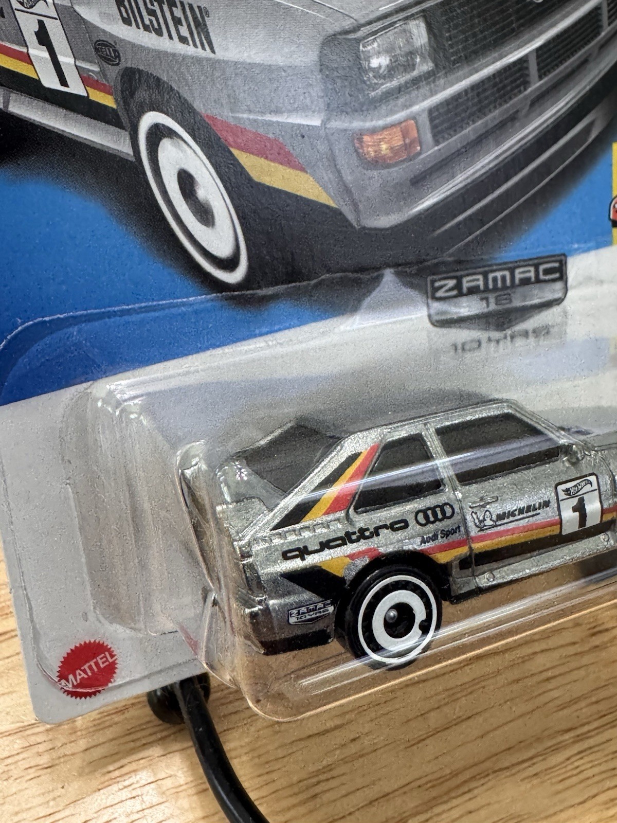 Hot Wheels Rally Champs 1/5 ’84 Audi Sport Quattro in Zamac 180/250