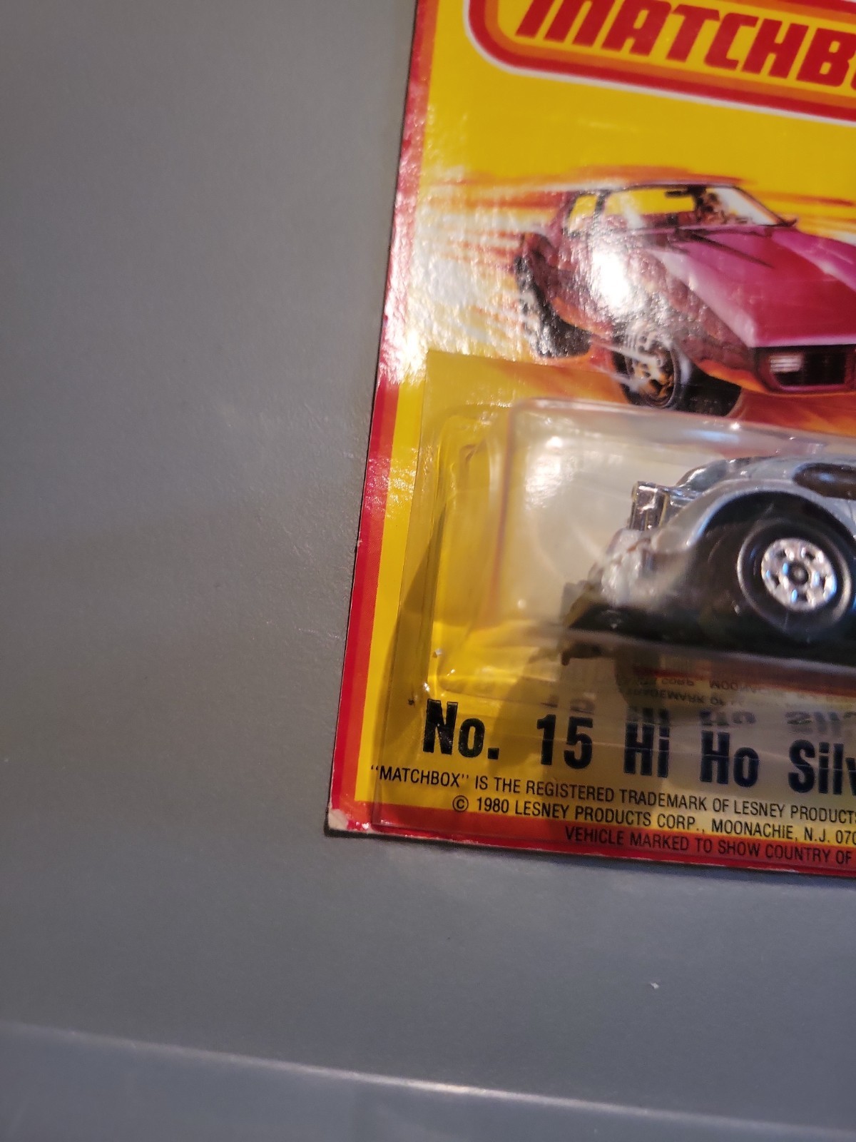 1982 Matchbox Lesney Superfast Hi Ho Silver #15 Vw Bug Beetle W/protector