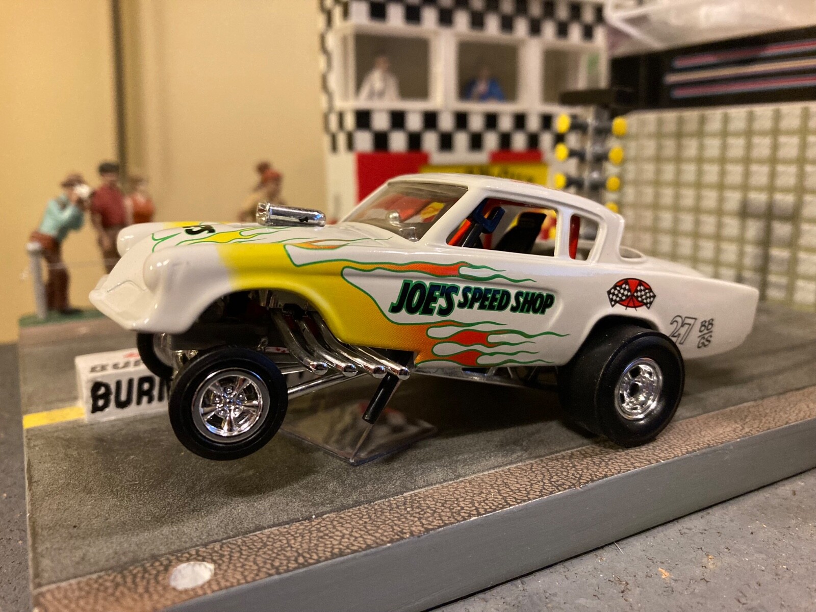 1953 Studebaker Funny Car, 1/43 Scale, 1/4 Mile Drag Strip Car, Funny Car