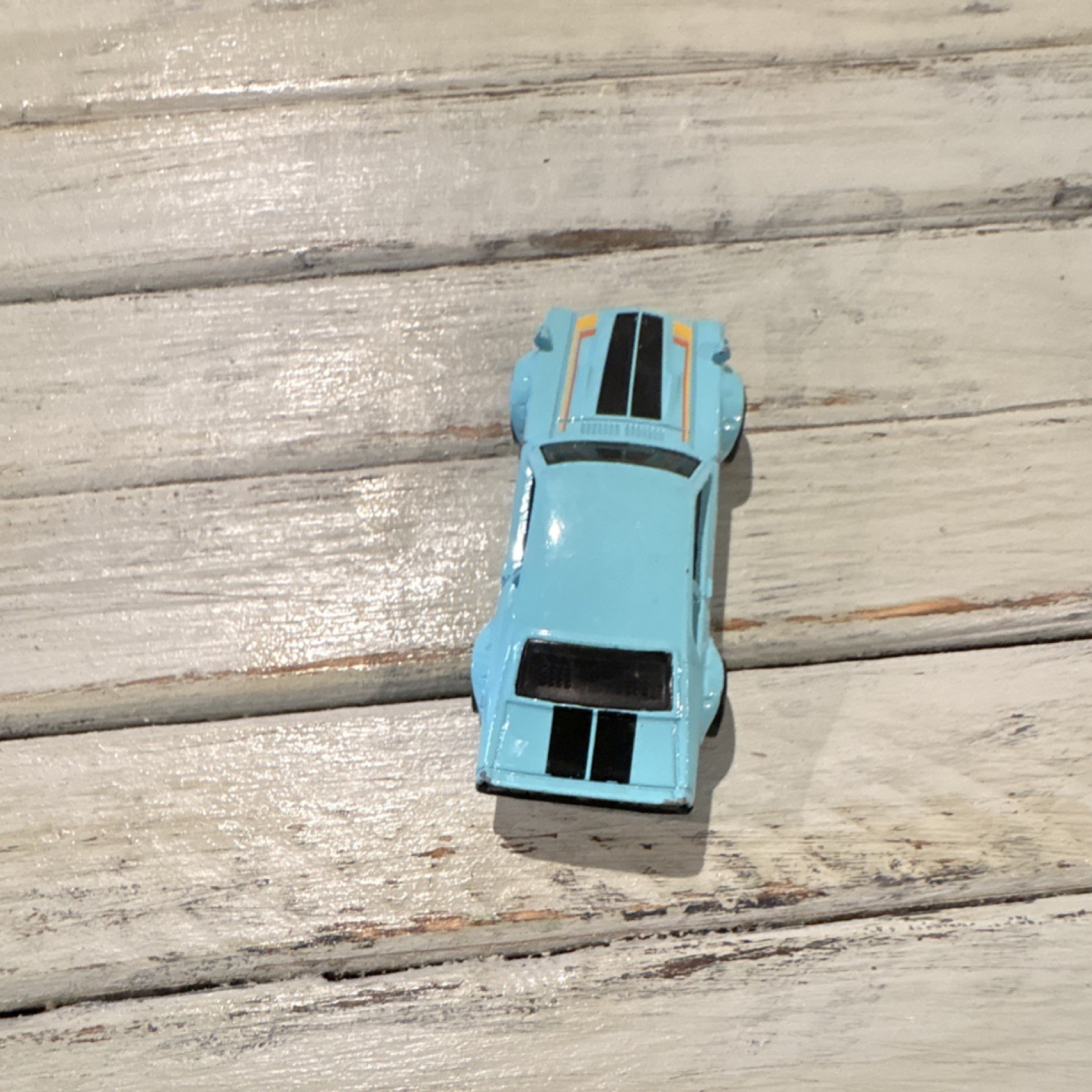 Hot Wheels Ford Mustang Blue Black Orange Diecast Toy Car 1:64 Scale 3-7 Years