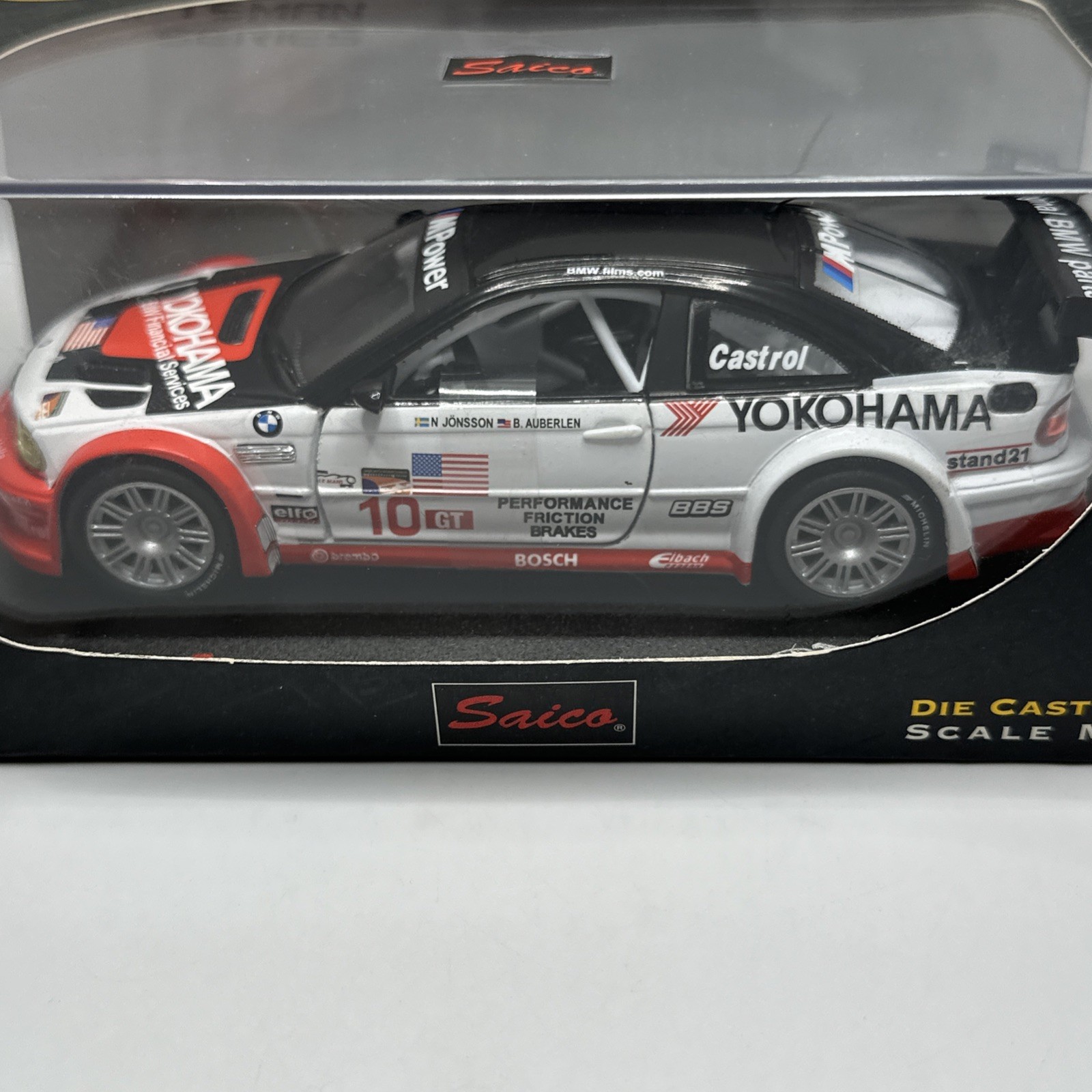 BMW M3 GTR SCALE MODELS CRAFTMAN SERIES SAICO RARE FIND