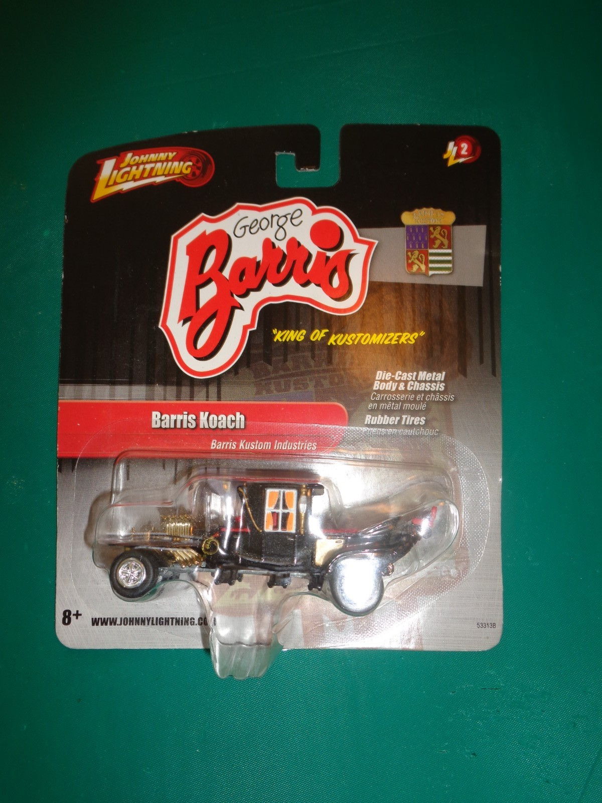 Johnny Lightning 2.0 George Barris King of Kustomizers Barris Koach DieCast 1:64