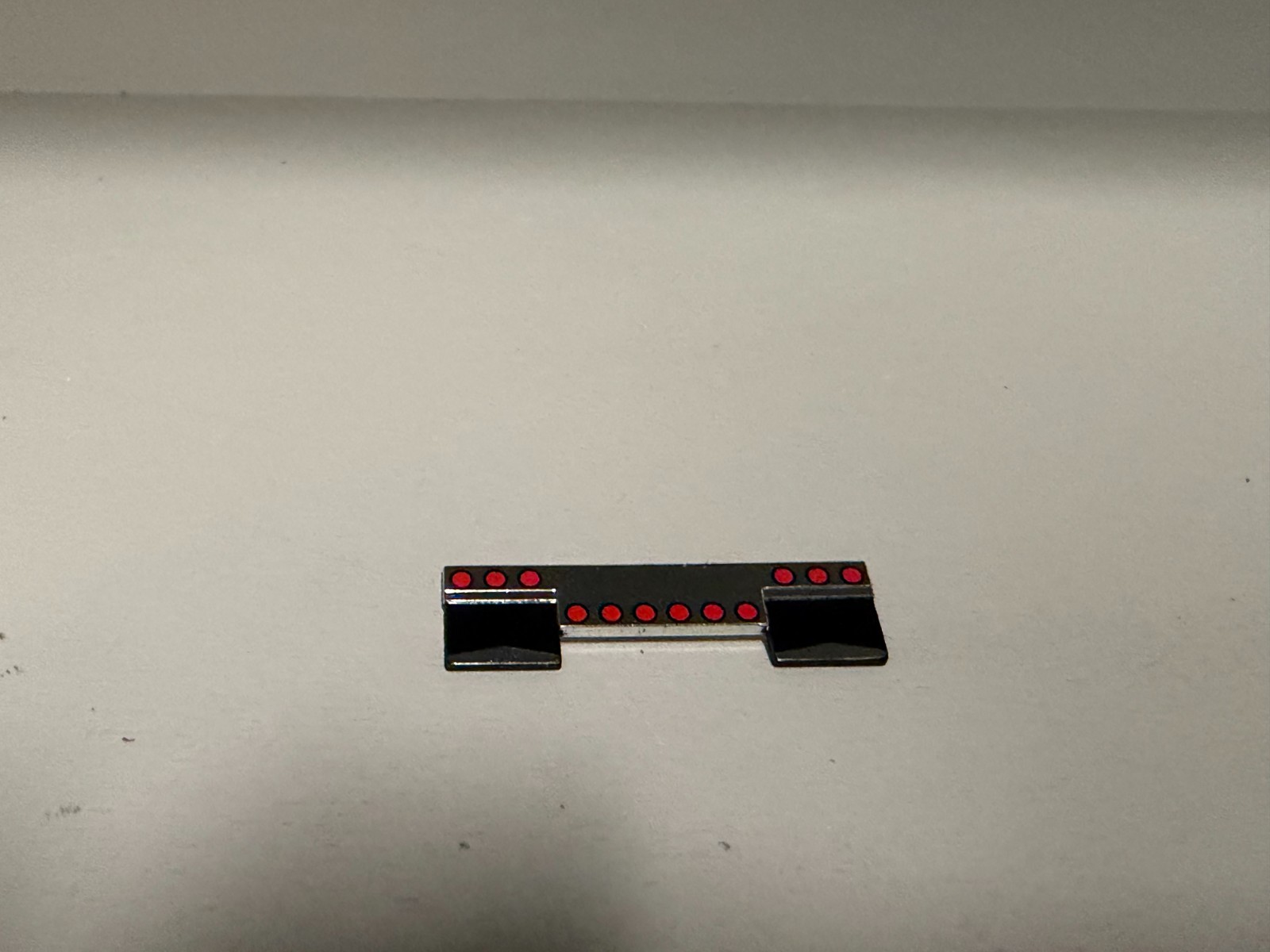 ALL CHROME DCP 1/64 PETERBILT 359/379/389 REAR LIGHT BAR W/ MUD FLAPS & LIGHTS