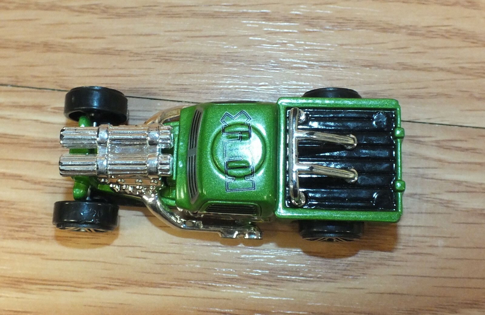 Genuine Maisto Leadslinger Hulk Marvel Green Hot Rod Collectible Car **READ**