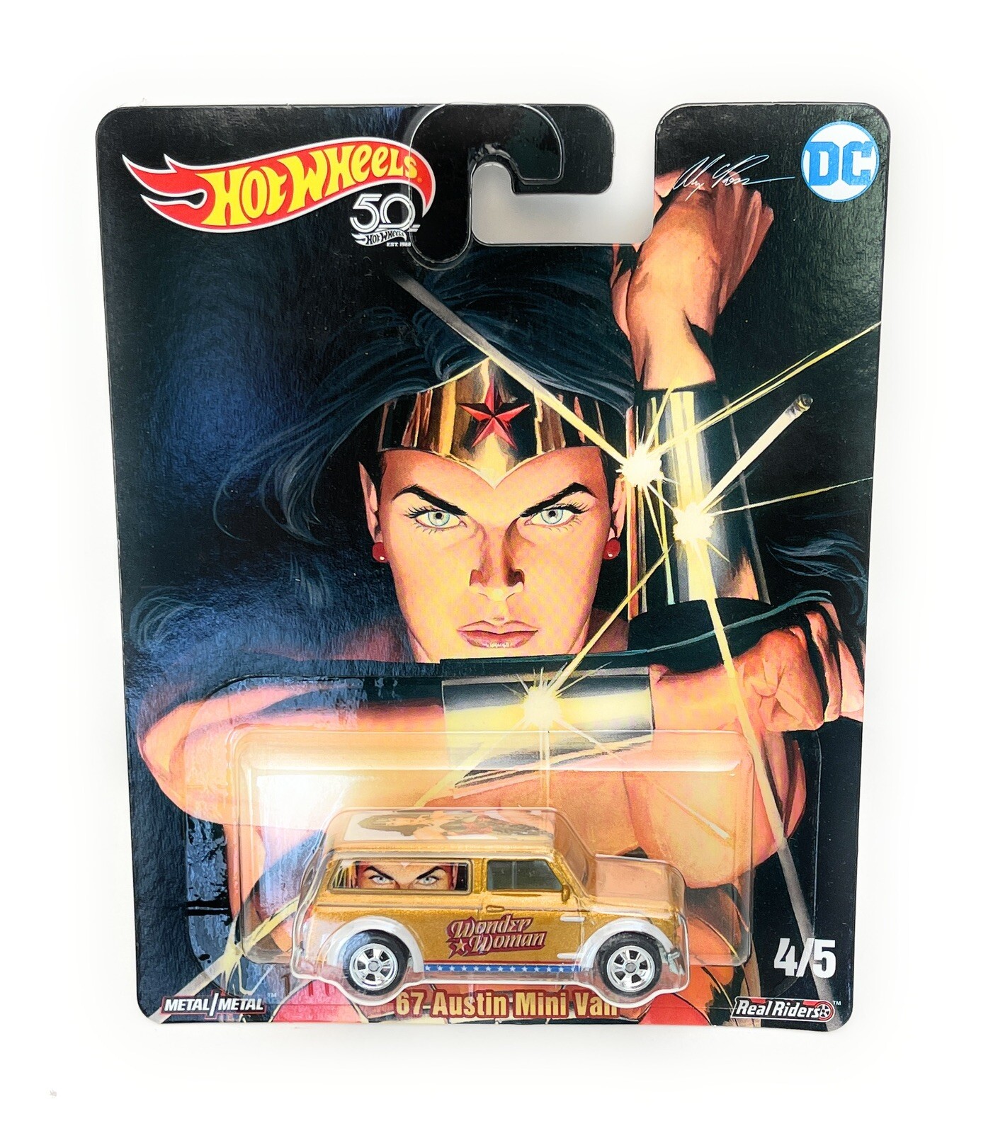 Hot Wheels Hot Wheels Pop Culture Alex Ross DC Heroes Series Diecast Model 956P