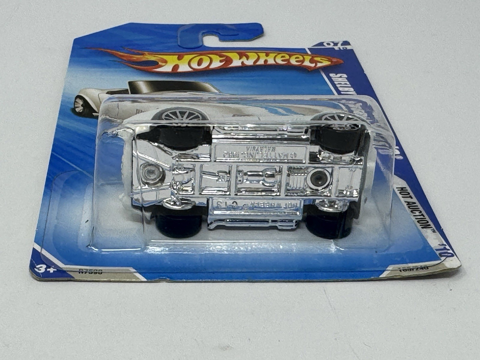 Hot Wheels 2010 Hot Auction White Shelby Cobra 427 S/C #165 A6