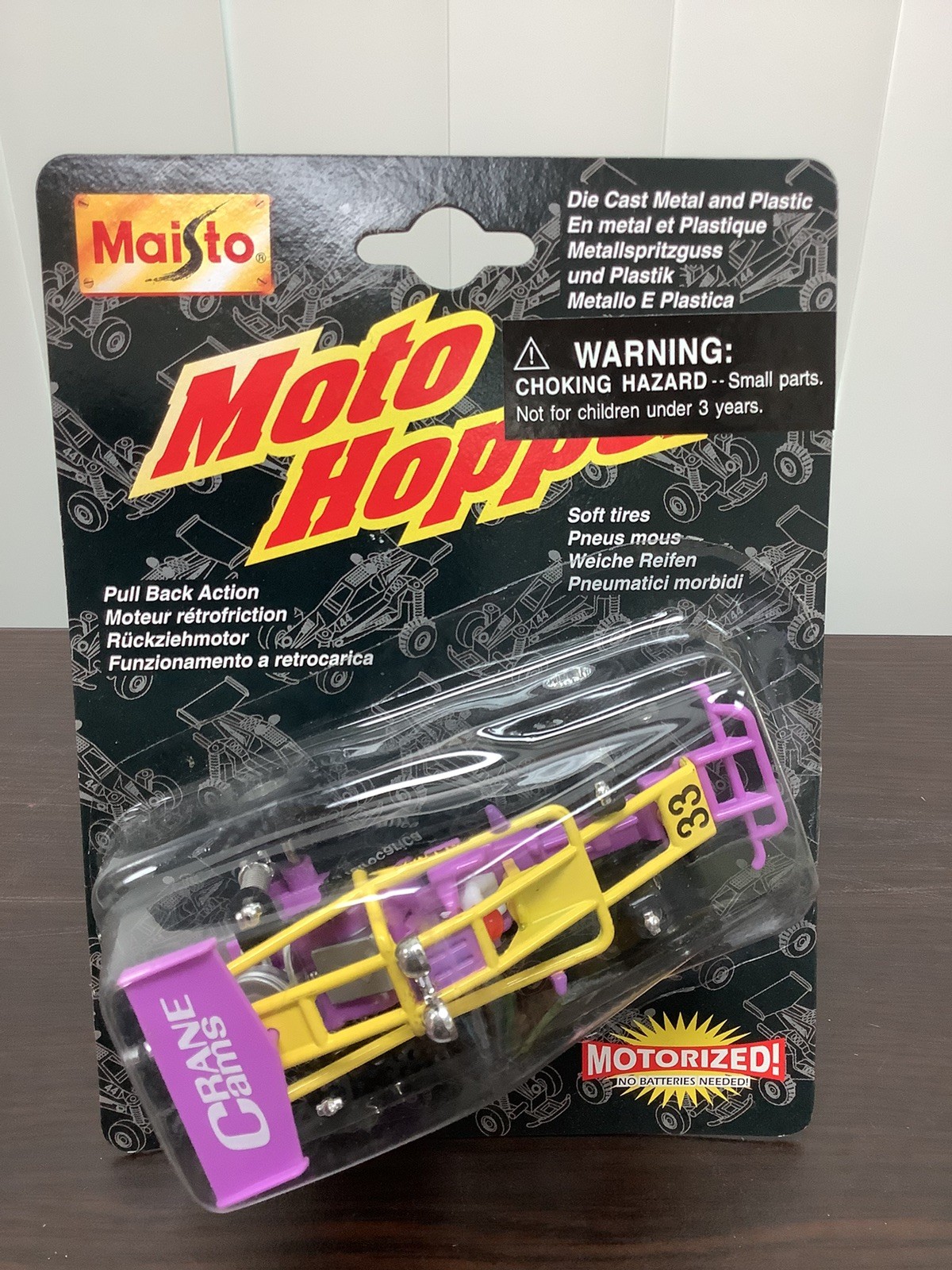 LOT of 6 Maisto Moto Hopper 25027 Complete Set Motorized pullback action NIP
