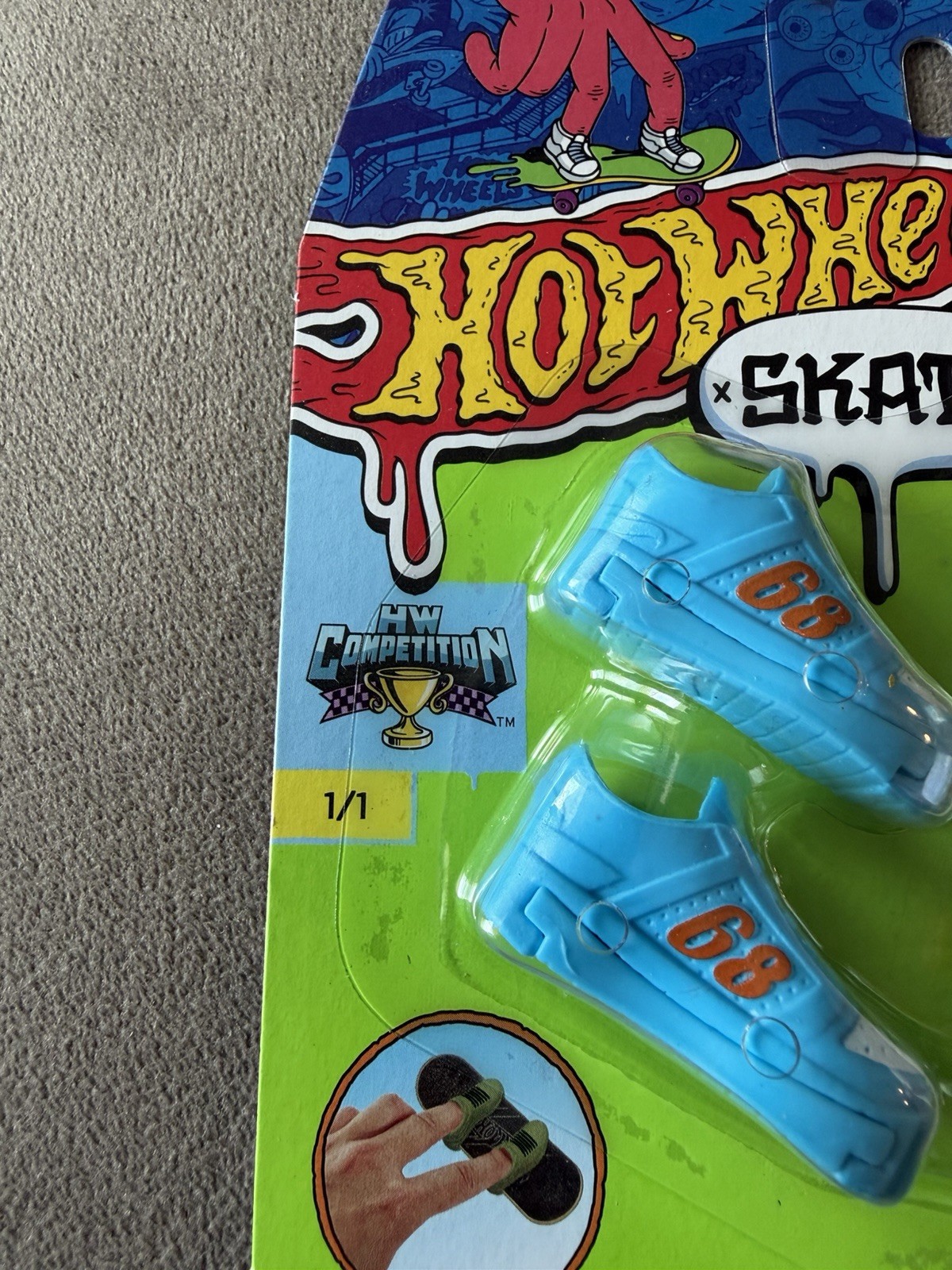 Hot Wheels Skate Challenge Accepted HW Competition 1/1 Rare Skateboard 2026