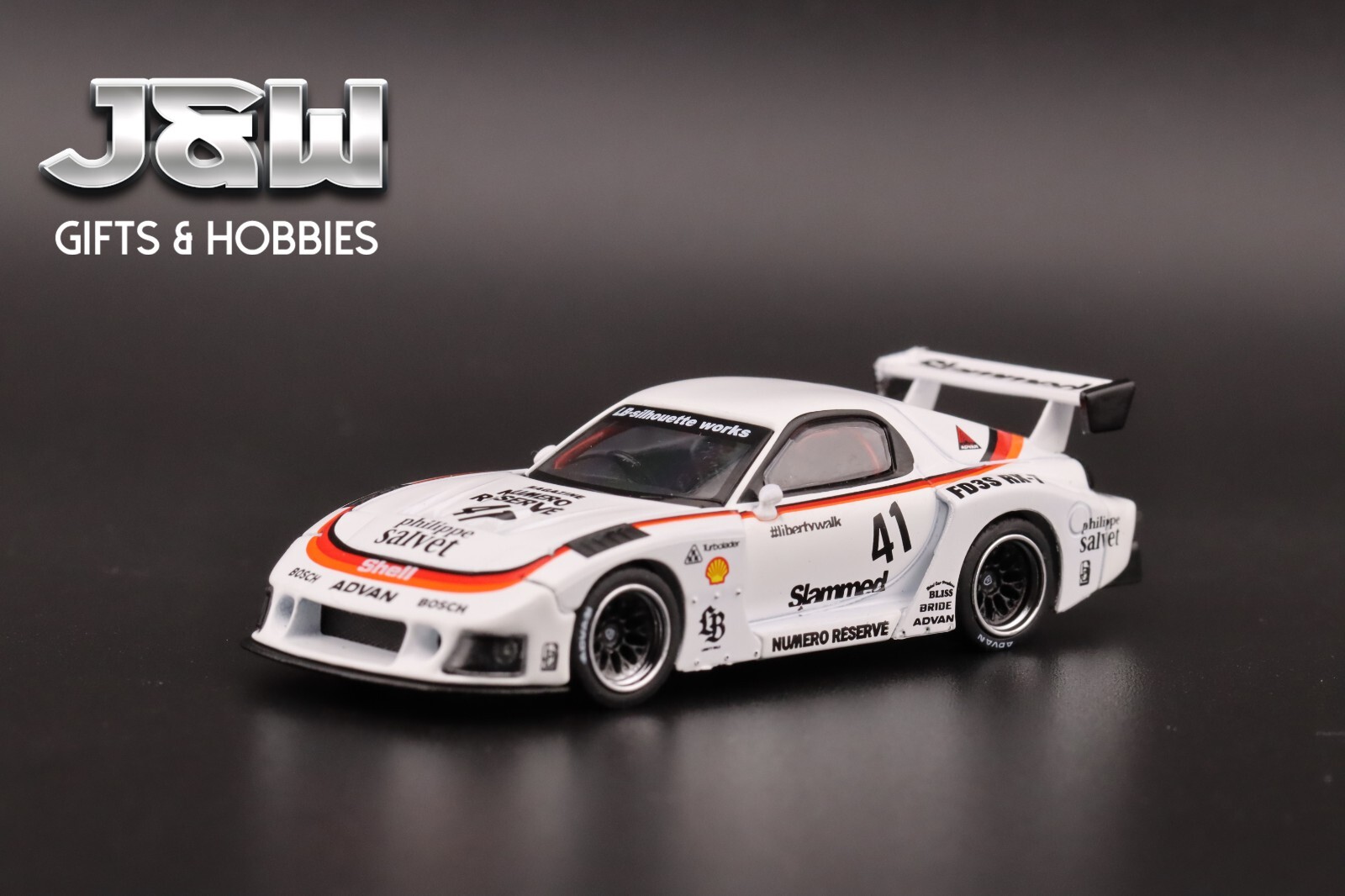 Mini GT MAZDA RX-7 LB-Super Silhouette #41 Numero Reserve #773 1/64