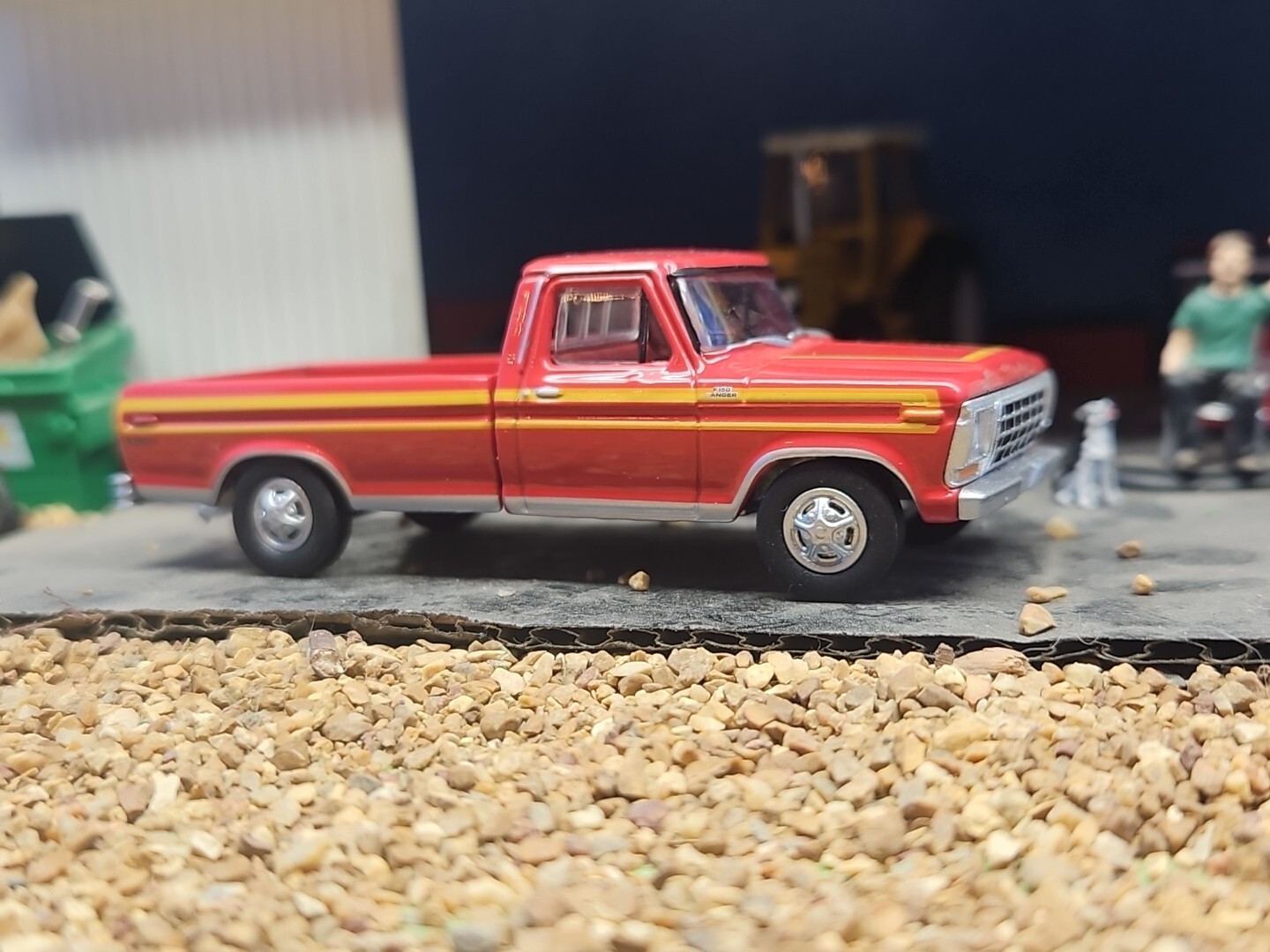 Custom Made 1978 Ford F-150 RANGER XLT 4×4 Greenlight Pickup Truck Fargo F250 79