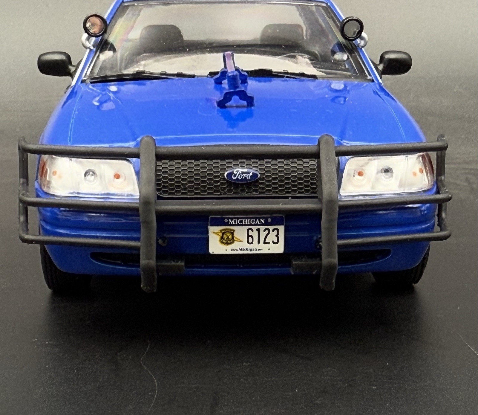 1/24 25 Go Rhino Wrap Around Push Bumper Pushbar Motormax Greenlight Crown Vic