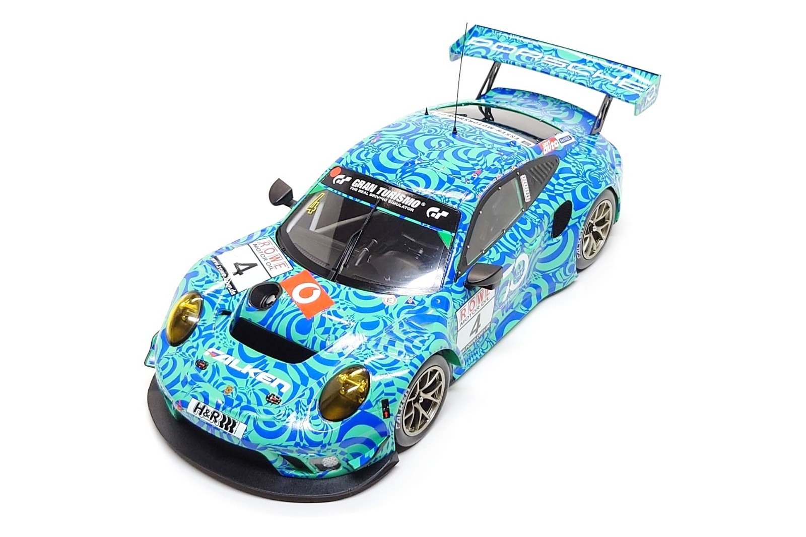 ixo 1:18 Porsche 911 GT3 R #4 Falken Motorsports – VLN 7 Nurburgring 2018