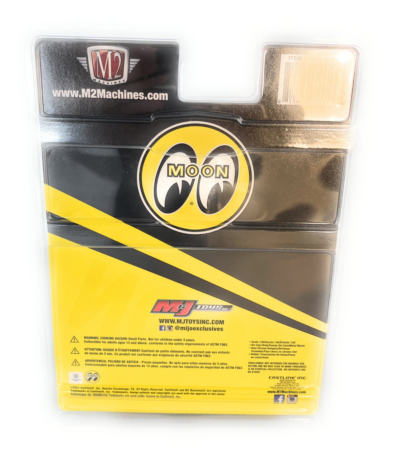 M2 Machines 1:64 1960 Custom Volkswagen Short Pickup Mooneye’s Model 31500-MJS52
