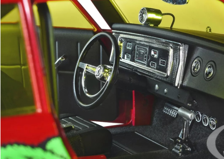 Mopar Plymouth 1970CUSTOM1969BUILT1:18Metal Body12Model Car1968
