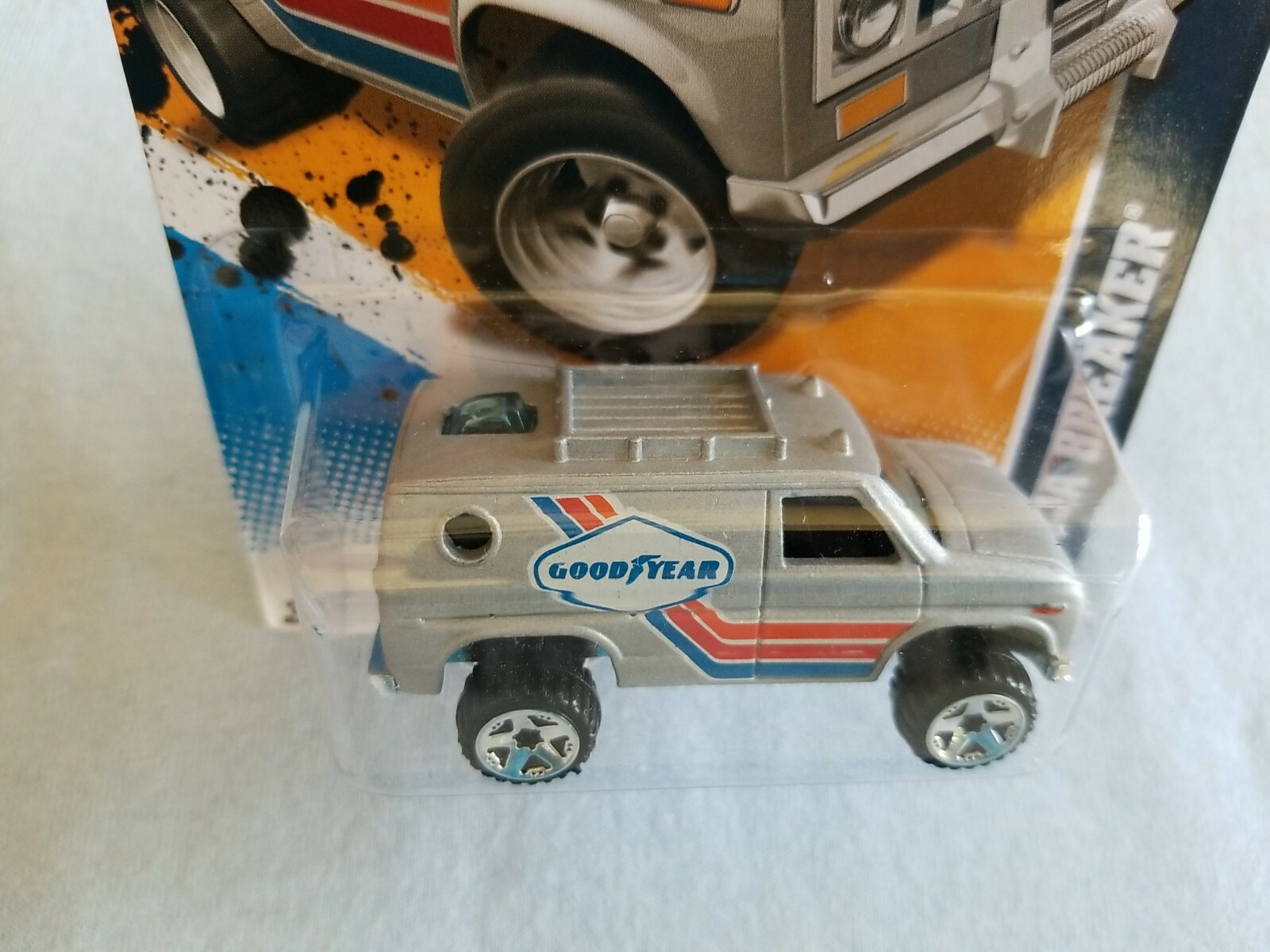 2012 Hot Wheels BAJA BREAKER Goodyear 143/247 GREAT CARD Performance KMART COLOR