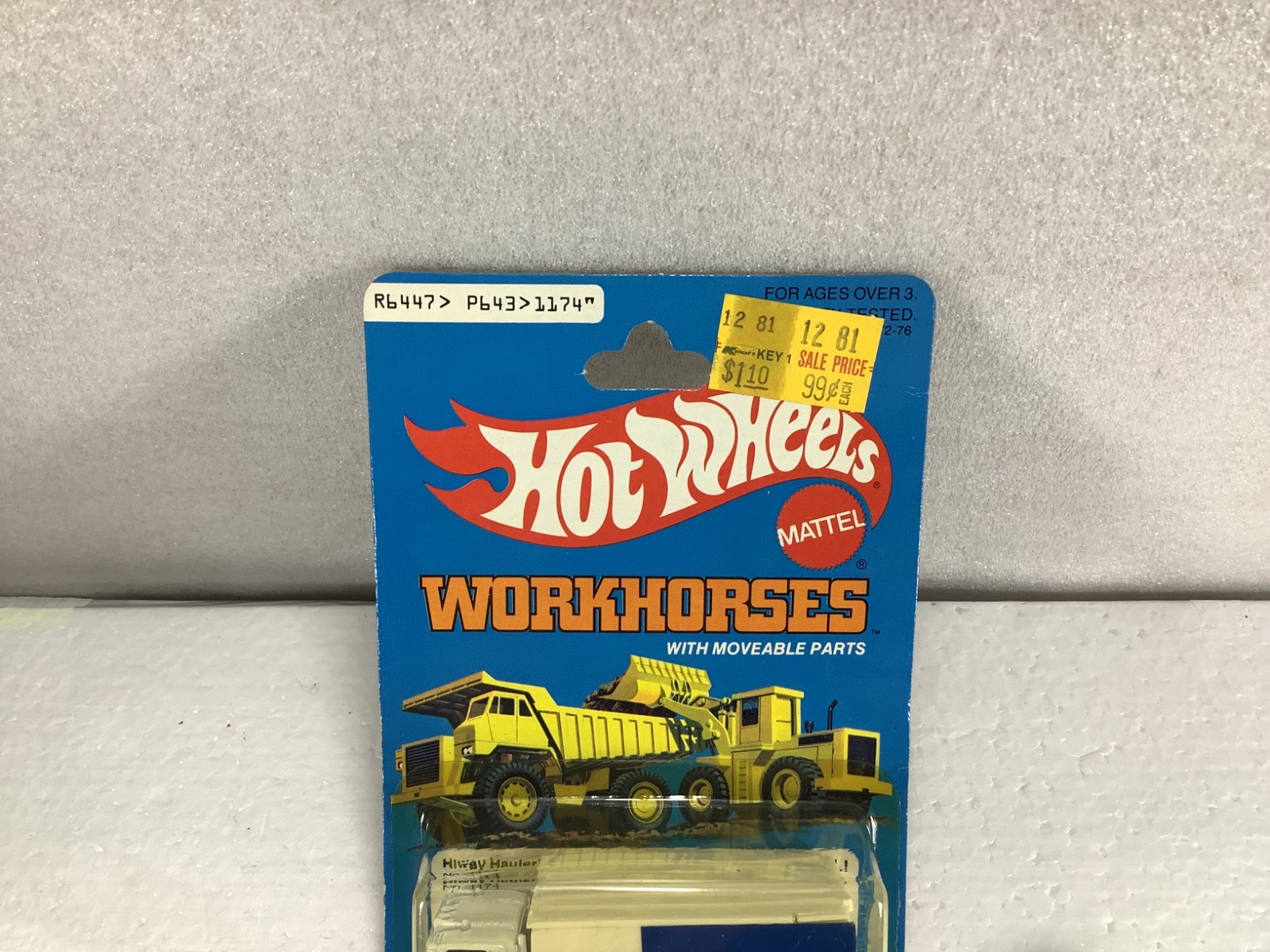 Hot Wheels vintage 1980, Hiway Hauler, #1174 North American Van Lines version BP