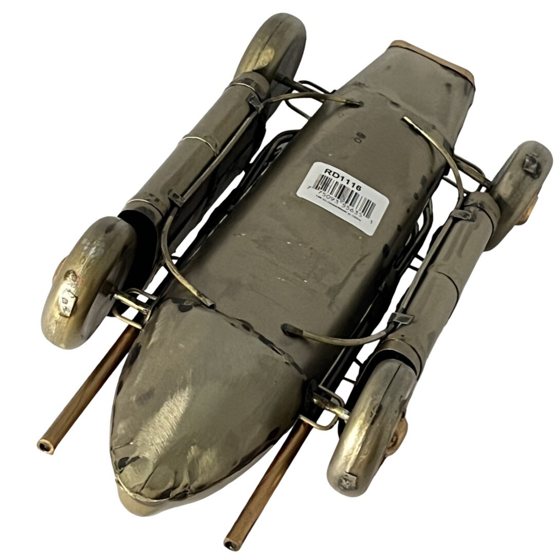 Metal Lotus Esprit Steampunk Racer Car Home Decor 11 in Long