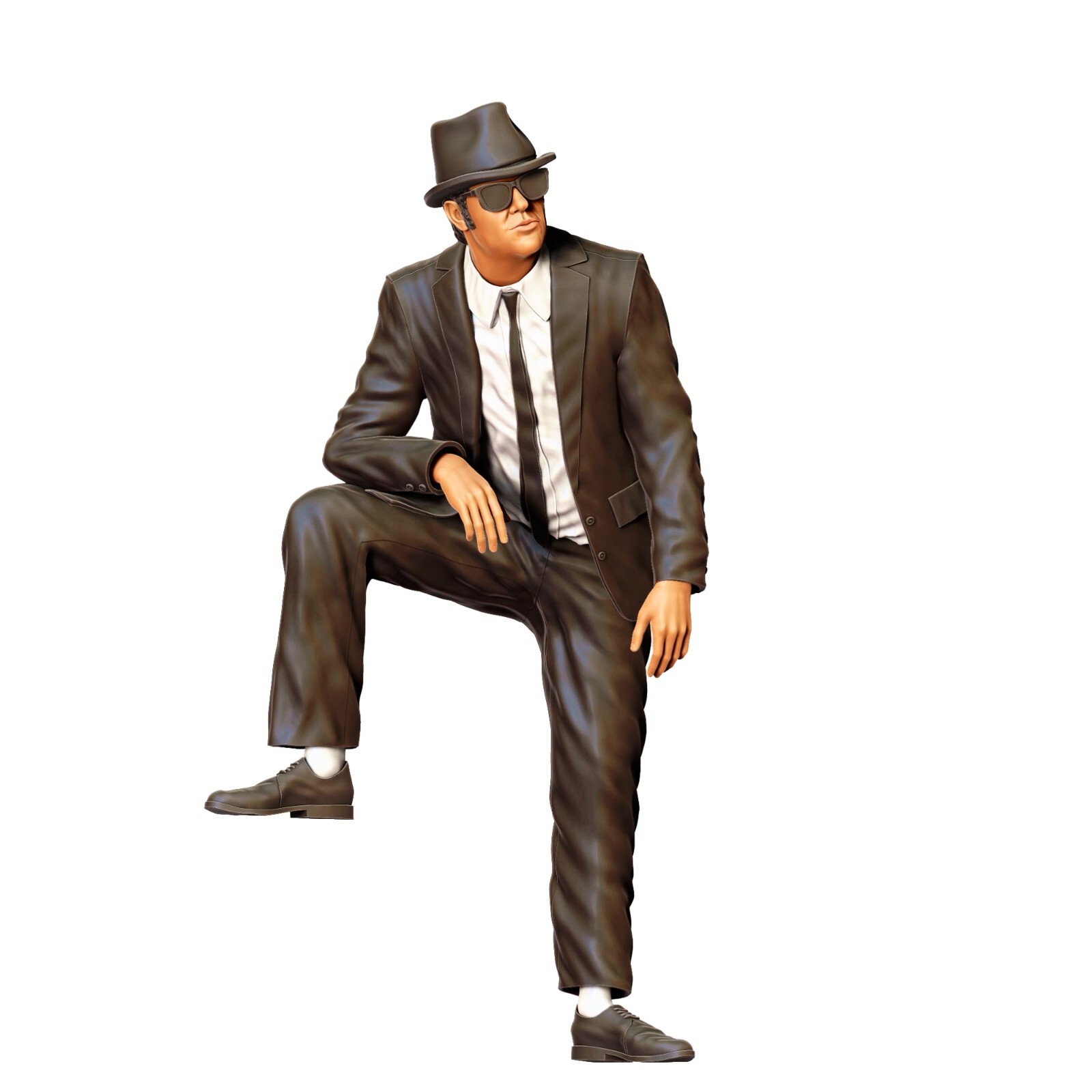Blues Brothers Large Scale Resin 3d print Diorama Figures Unpainted Model