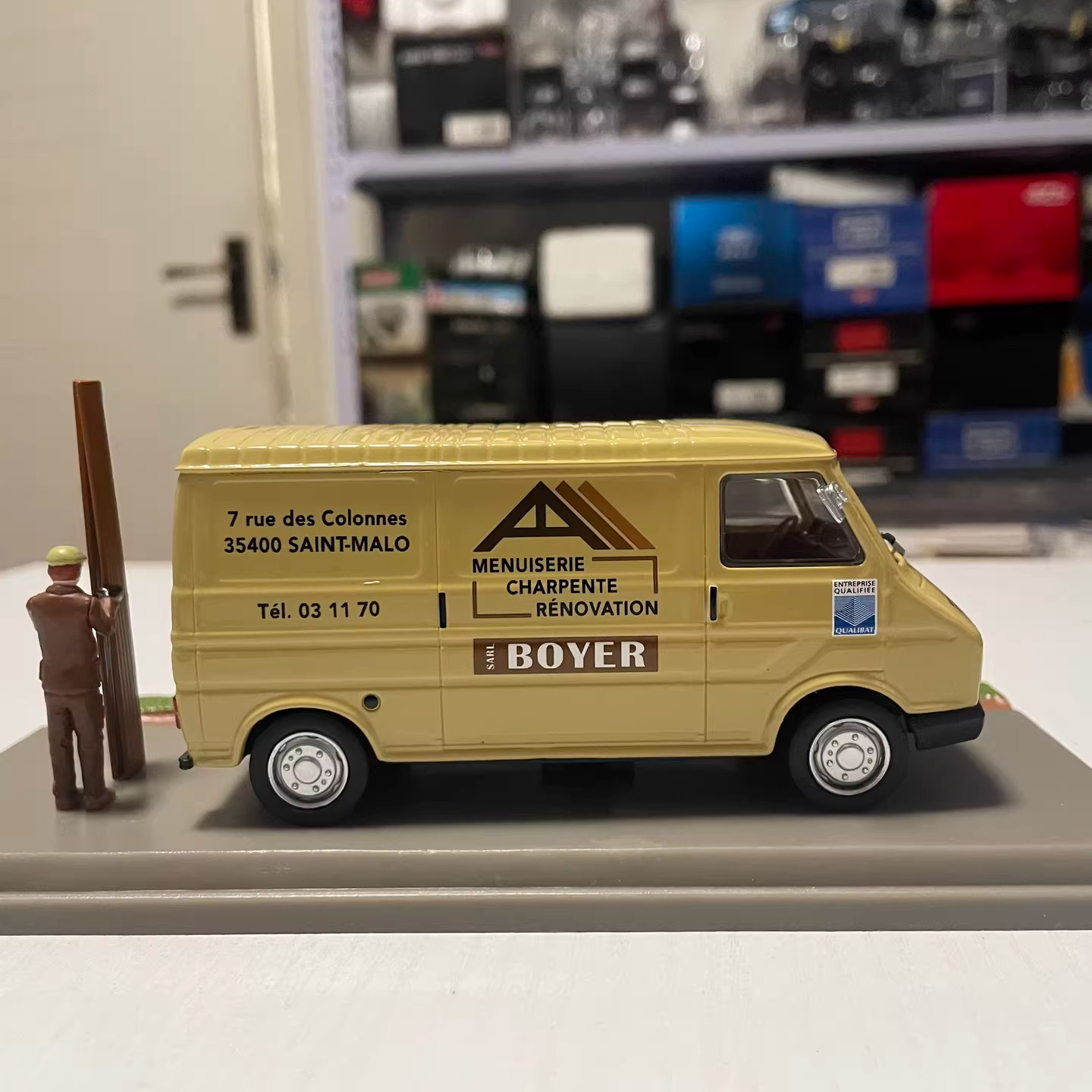 1:43 ATLAS/ELIGOR Citroen C35 BOYER Diecast Model