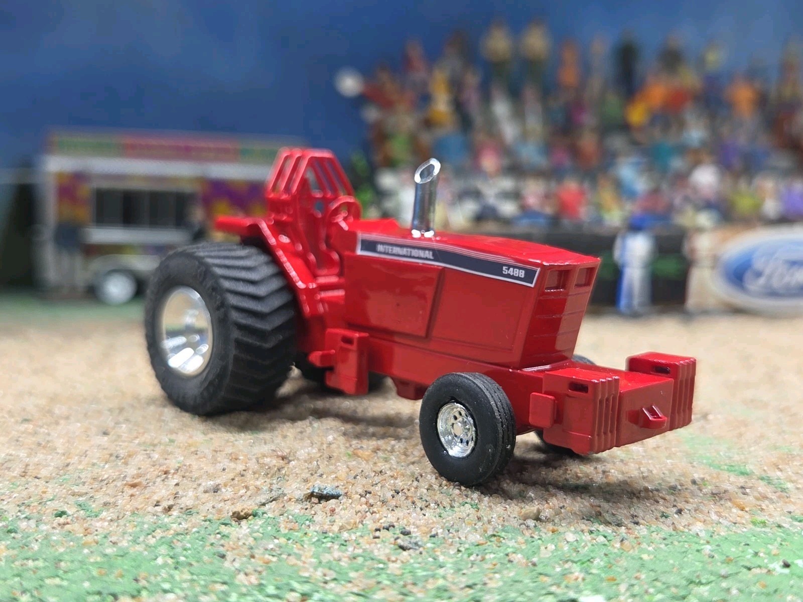 CASE IH International1:64 CUSTOM built TRACTOR pulling PULLER HOT ROD ertl Farm