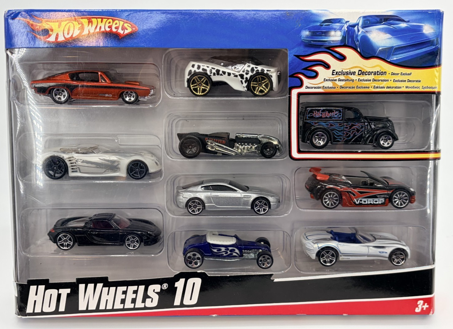 Hot Wheels 2008 10 Pack Exclusive Decorations Angila Panel Truck VHTF 1:64