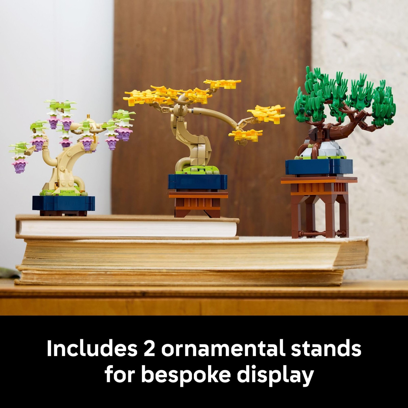 LEGO Botanicals Mini Bonsai Trees Building Set – Artificial Bonsai Tree Building