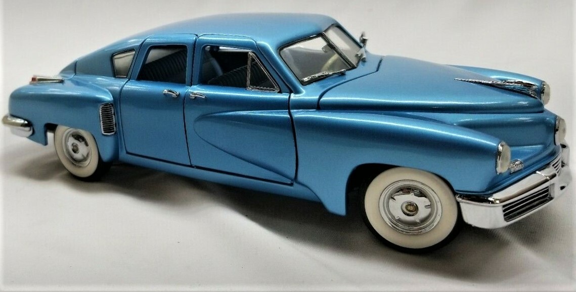Tucker Built Vintage Classic Dream Concept 1:24 Promo Car Carousel TURQ Model