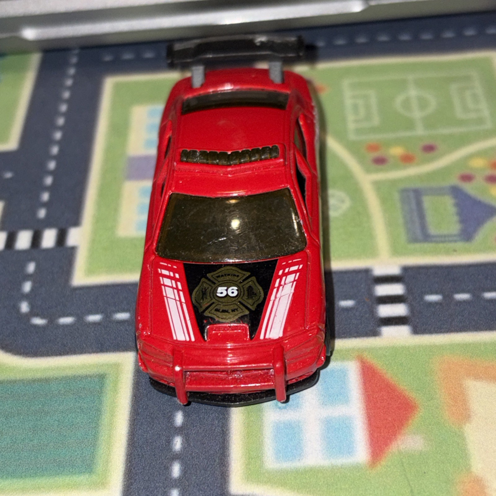 Hot Wheels Dodge Charger Drift Car ‘Red’ ‘Watkins Glen FD’ Loose