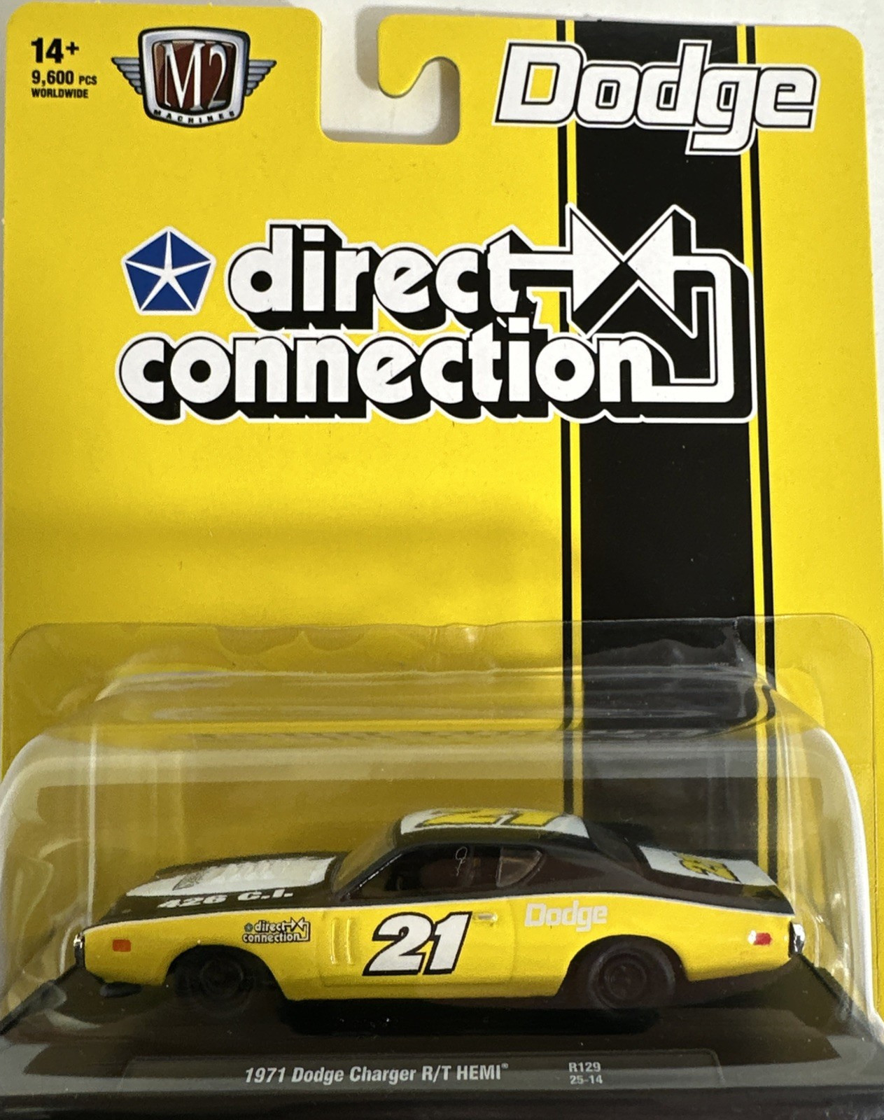 1971 Dodge Charger R/T HEMI M2 Machines R129 25-14 New in Package Muscle Car