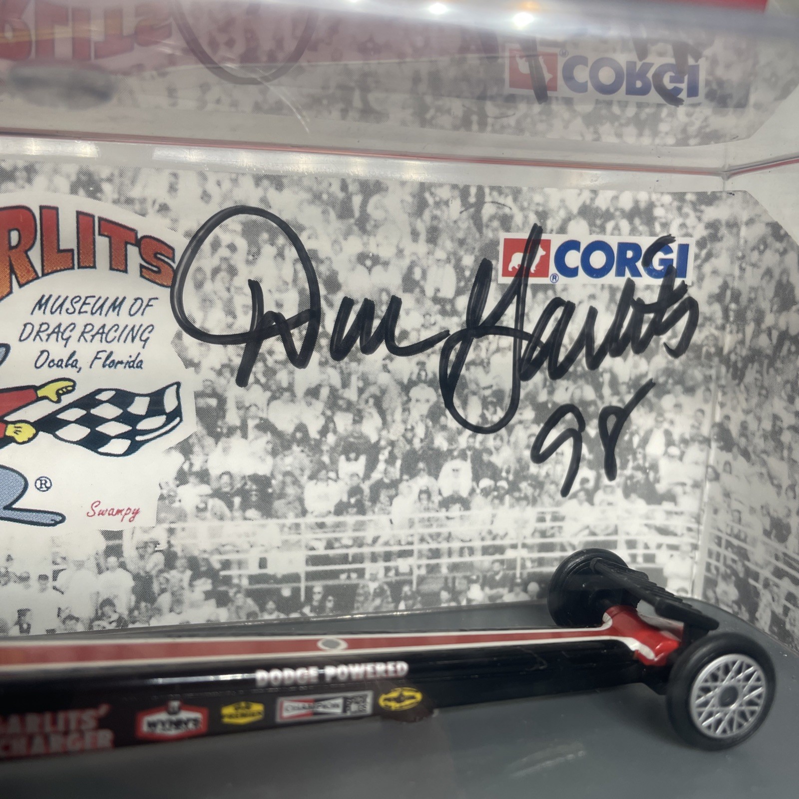 Corgi Don Garlits 1:43 1964 Dodge Dragster Tom McEwen Autographed LE 2193/3000