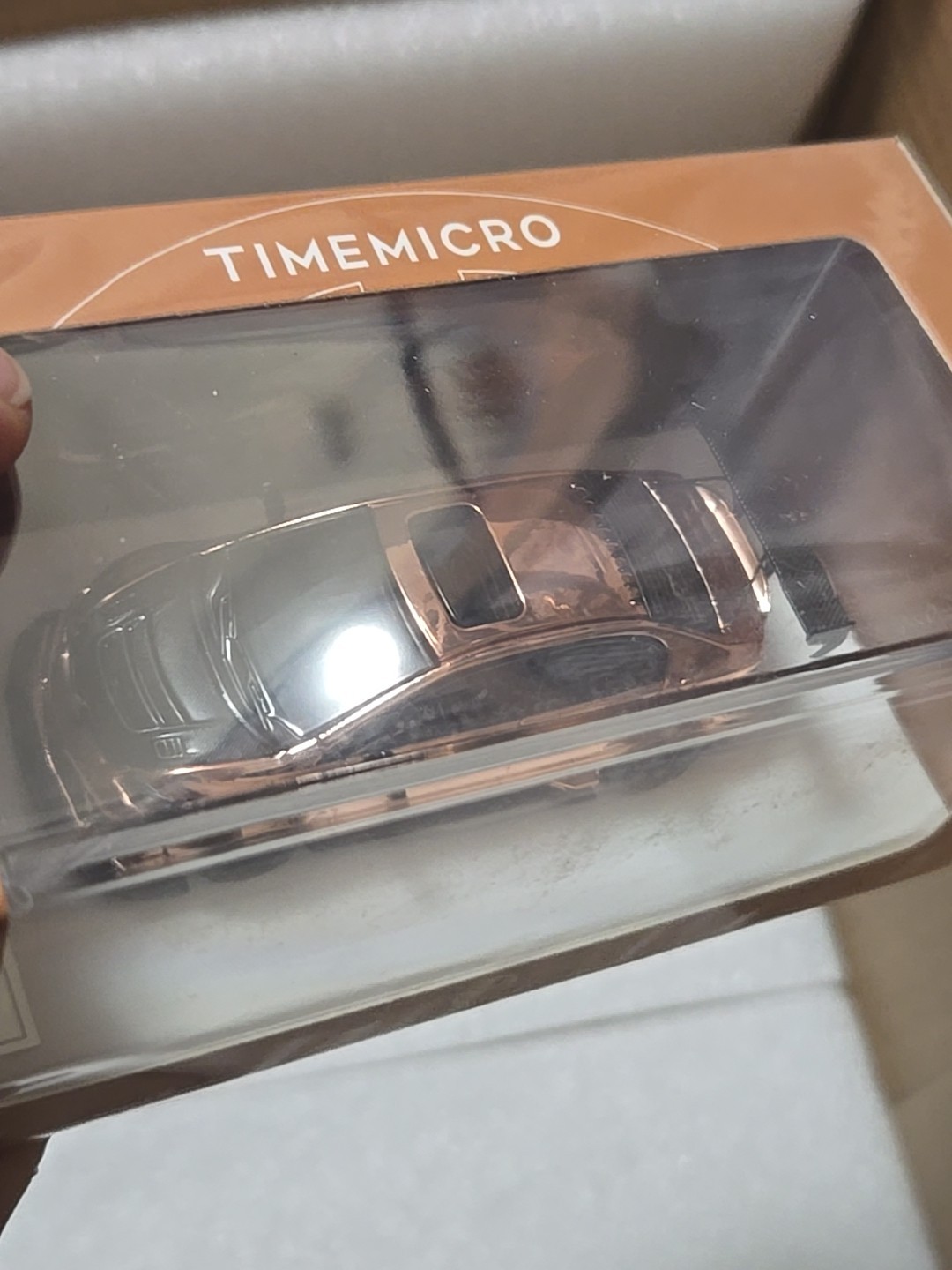 Time Micro 1:64 Honda Civic Type R Bronze Chrome Rare Diecast