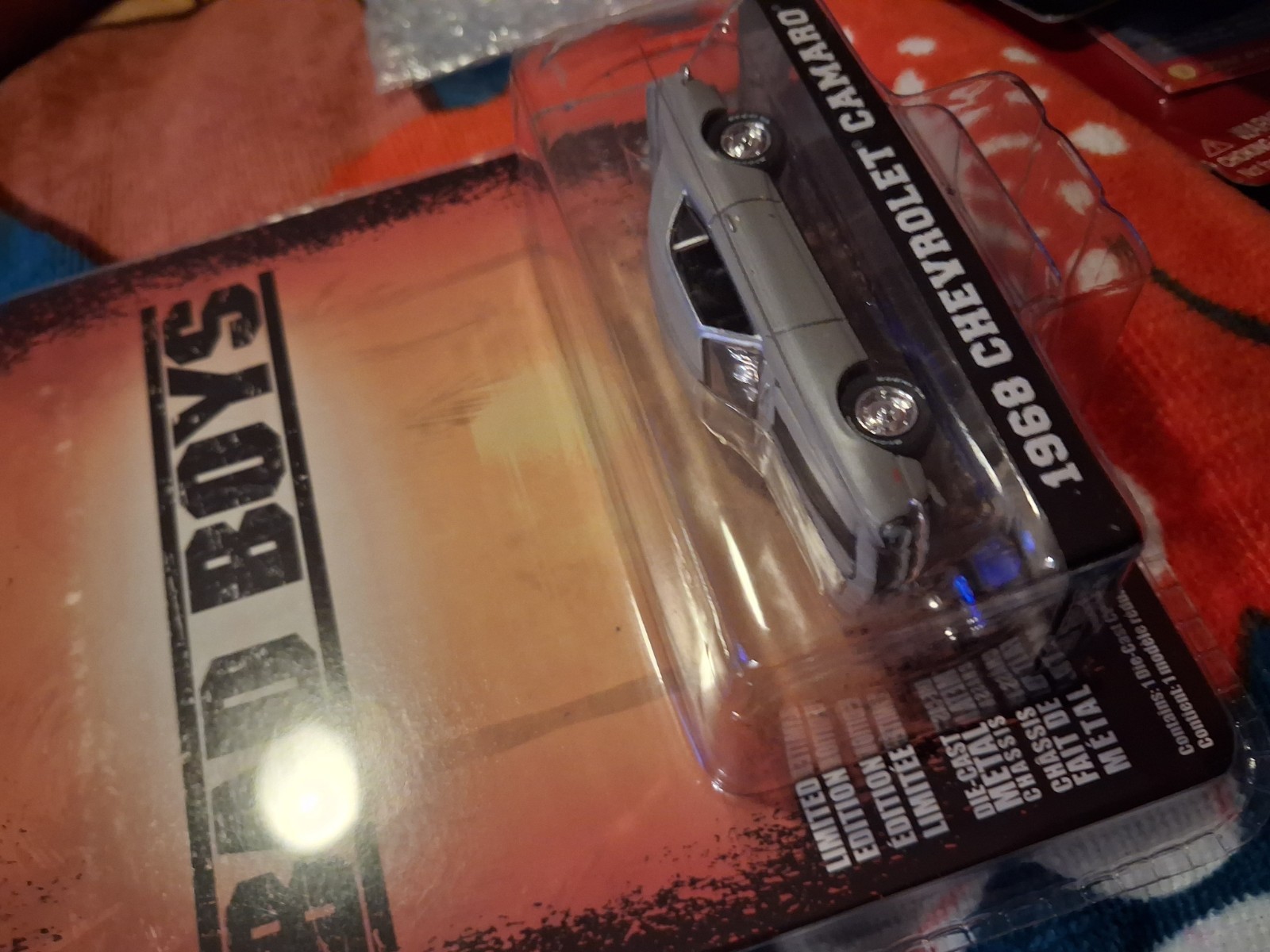 Greenlight Hollywood Bad Boys 1:64 1968 Chevrolet Camaro Gray Diecast Unopened