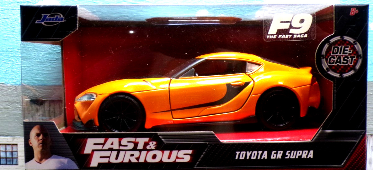 Jada Toys Fast & Furious Toyota GR Supra 1:32 Scale Metal Rubber Plastic Parts!