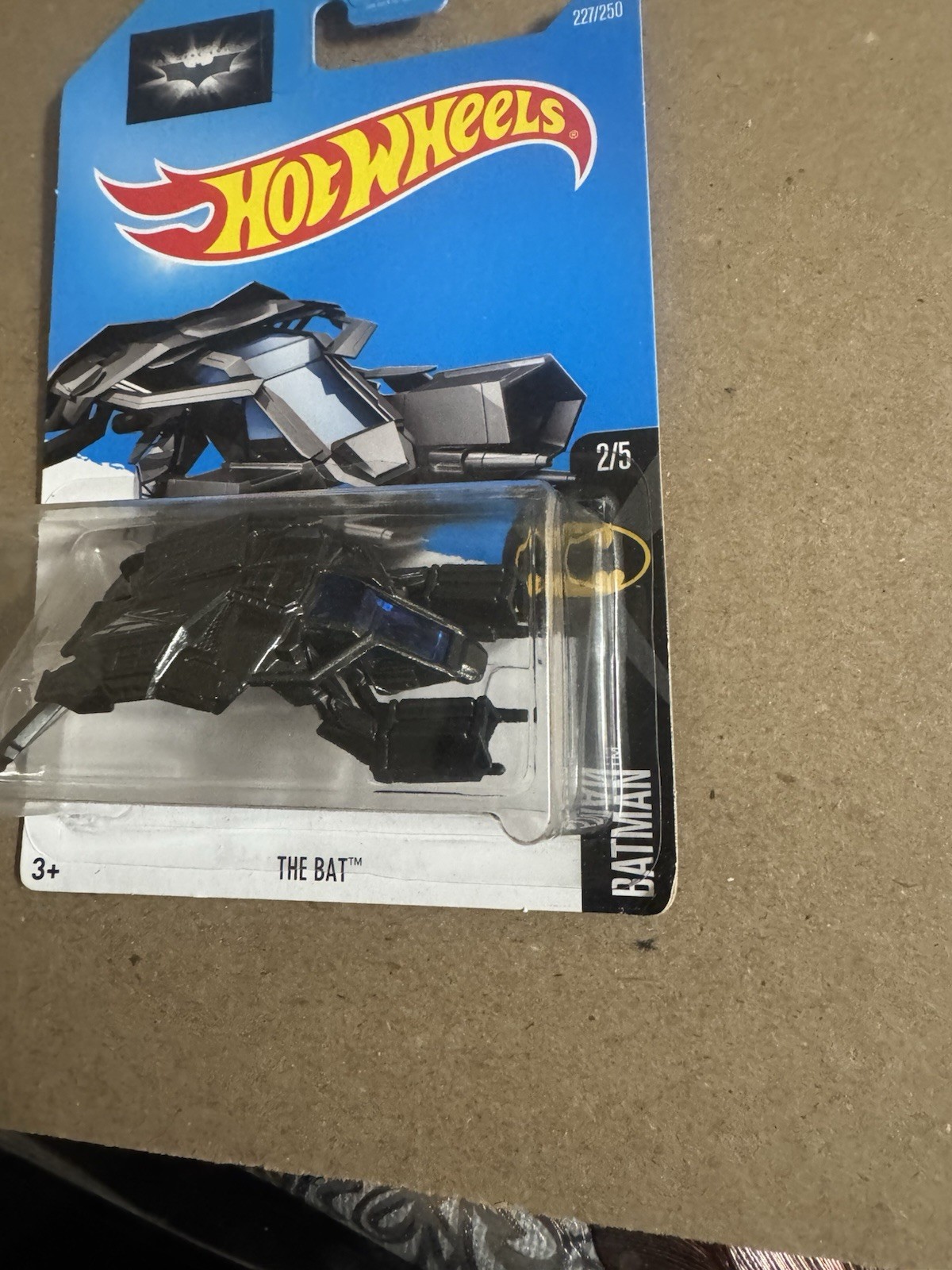 Hot Wheels 2012 New Models The Bat 27/50 Dark Knight Rises Batman & 2016 The Bat