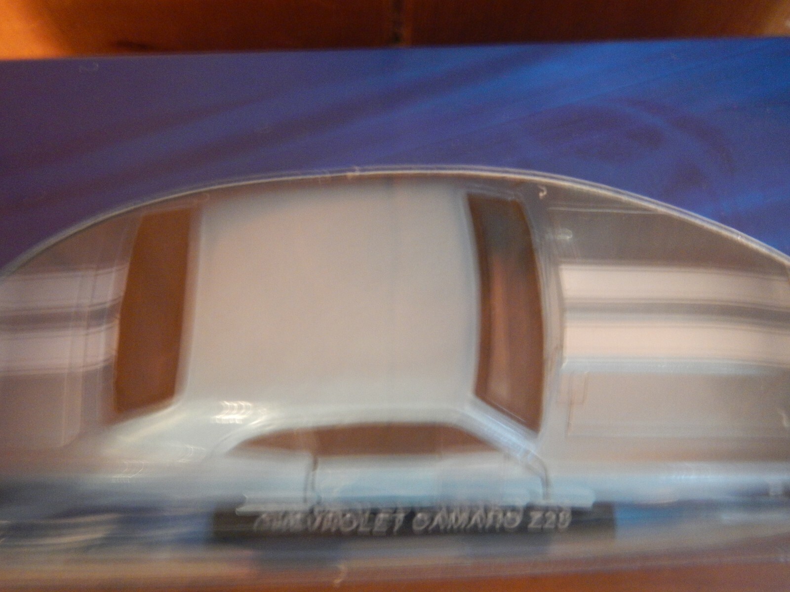 New Ray City Cruiser Chevy Camaro Z28 Light Blue White Stripes 1:32 New
