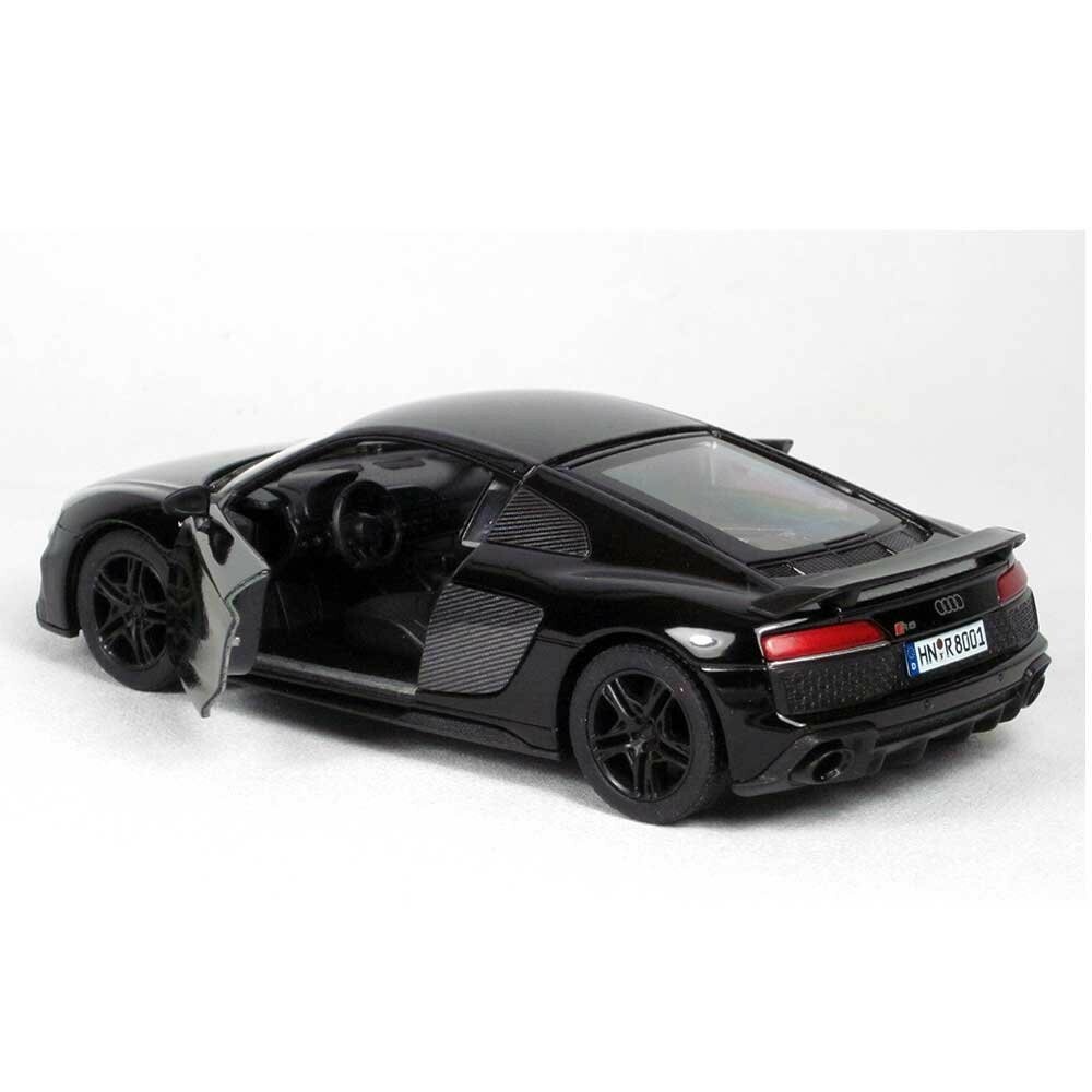 5422 5″ Die-cast: 2020 Audi R8 Coupe (BLACK) 1/36 Scale. Pull back go action!