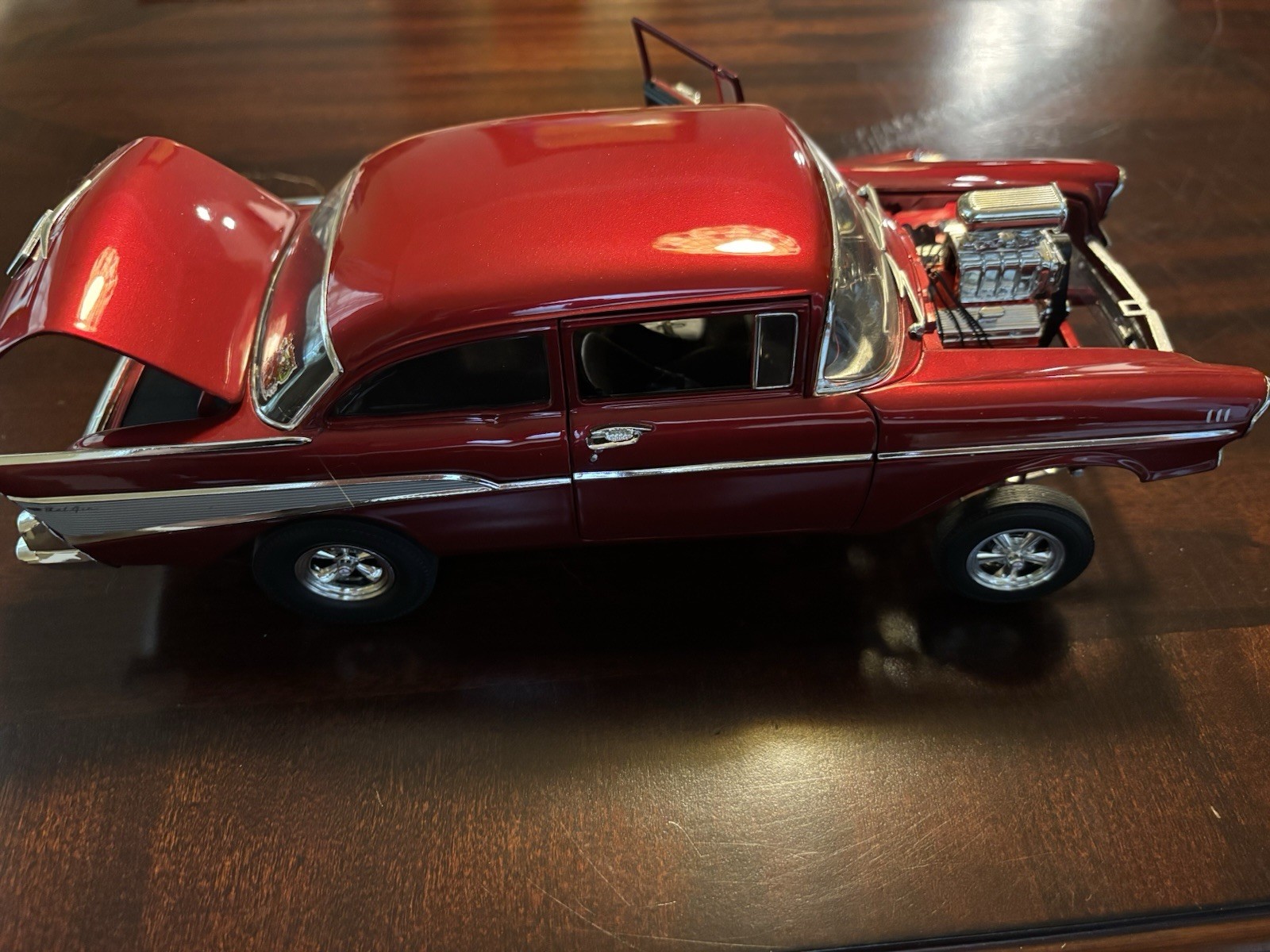 RAT FINK MR GASSER 1957 CHEVROLET BEL AIR 1/18 ACME DIECAST NHRA #7008