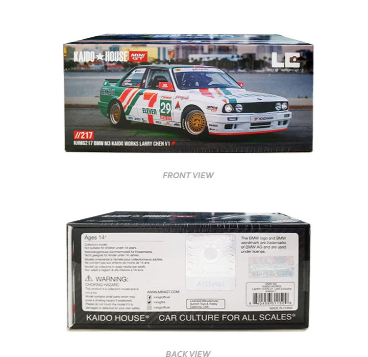 NEW Kaido House BMW M3 Kaido Works Larry Chen V1 USA Exclusive KHMG217 1/64 2026