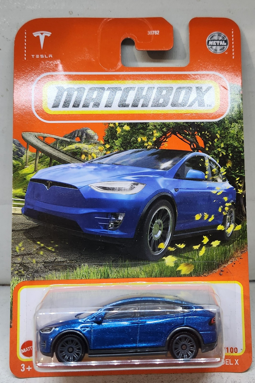 Matchbox Tesla Model X #53/100 2021 TESLA /Thailand