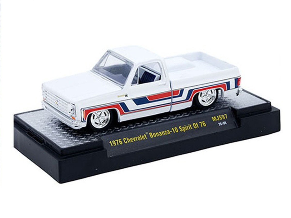 1976 CHEVROLET SILVERADO BONANZA-10 PICKUP SPIRIT OF ’76 1/64 BY M2 31500-MJS97