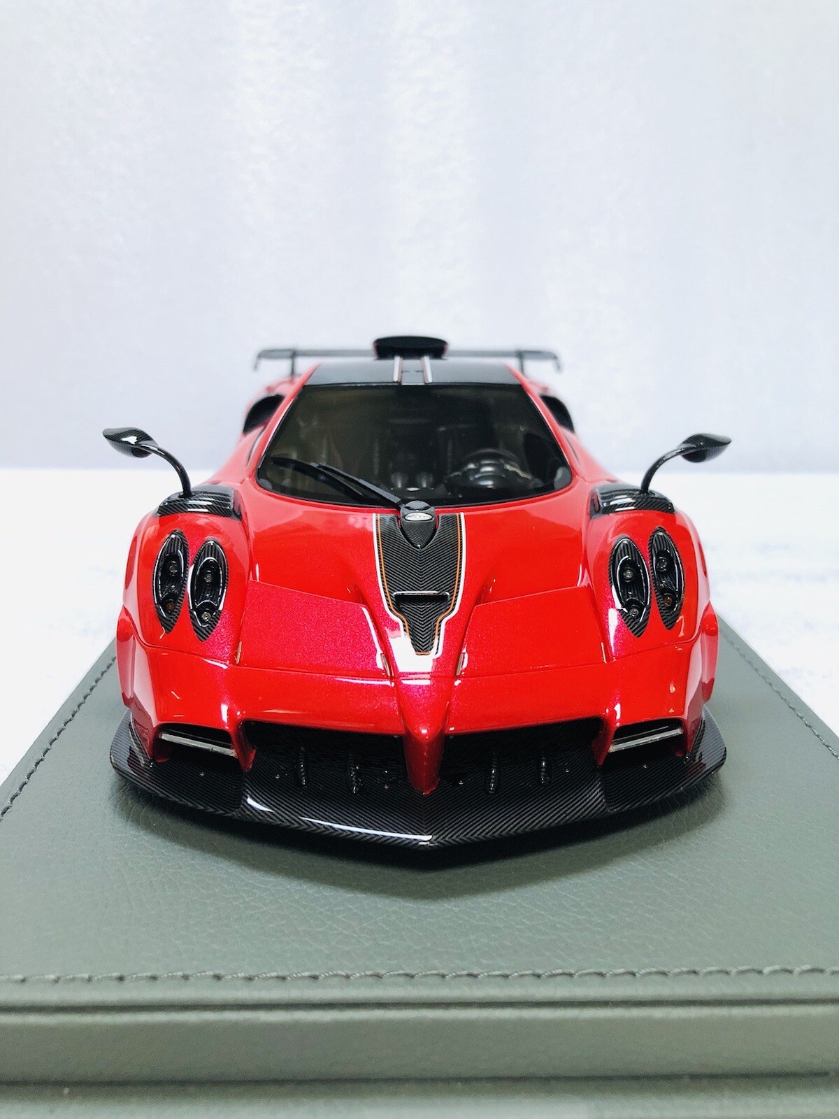 1/18 BBR Pagani Imola Azalea Red Metallic Limited 140 pcs with display case
